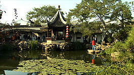 亭子視頻素材