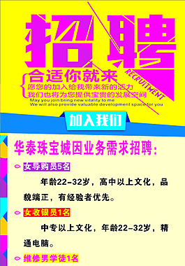 招聘圖片