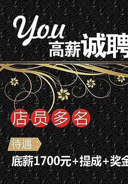 招聘海報(bào)圖片