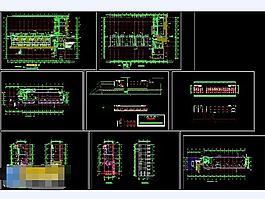 某市OCT生態(tài)廣場cad建筑施工圖紙