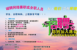 招聘海報圖片