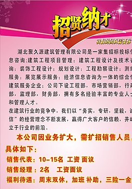 招聘海報(bào)圖片