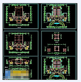 某圣经学校cad建筑施工工程图纸