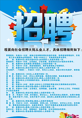 招聘海報(bào)圖片