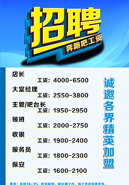 招聘海報(bào)圖片