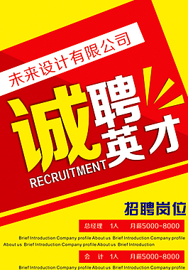 企業(yè)招聘圖片