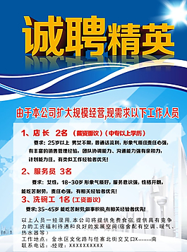 招聘海報(bào)圖片