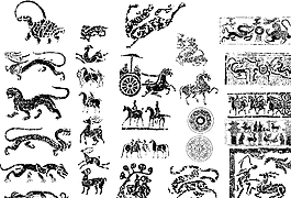 秦汉时期图纹集合图片
