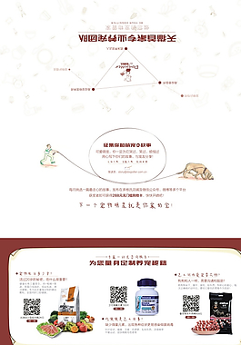 寵物糧食折頁圖片