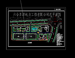 xx工業(yè)園總平面規(guī)劃cad設(shè)計方案
