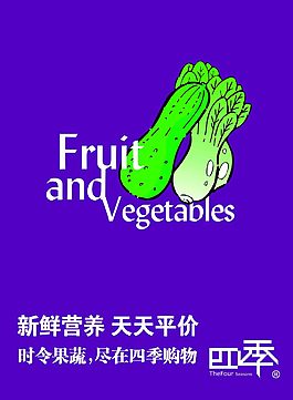 水果蔬菜海報