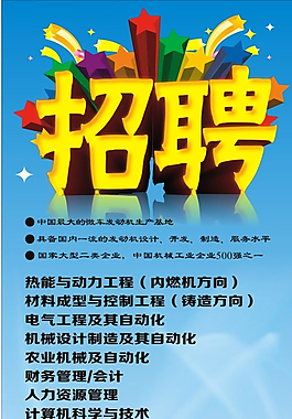 招聘海報(bào)圖片