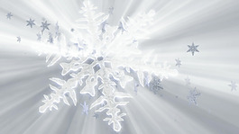 帶透明通道的雪花飄舞轉(zhuǎn)場(chǎng)素材