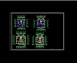 現(xiàn)代住宅戶型CAD平面圖5