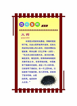 四大发明3火药