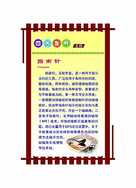 四大发明4指南针