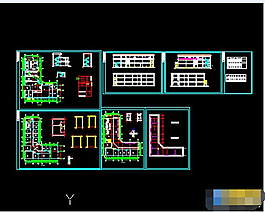 某三層辦公樓建筑施工設(shè)計(jì)圖紙