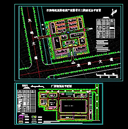 某整套鋼結(jié)構(gòu)廠區(qū)施工方案cad設計圖紙