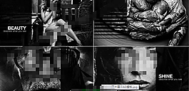 簡(jiǎn)單的全屏圖像內(nèi)容展示AE工程