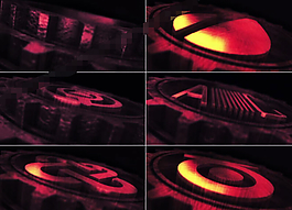 史詩般陳舊金屬質(zhì)感的三維標(biāo)志AE模板