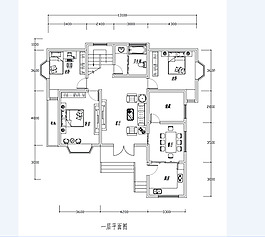 造價12萬的20平米新農(nóng)村住宅戶型