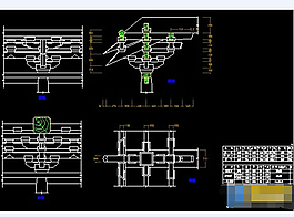 古建施工图大样图cad