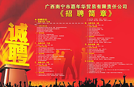 招聘海報圖片