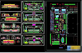 整套星級賓館cad施工建筑圖
