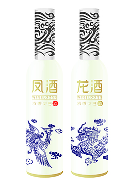 时尚白酒包装