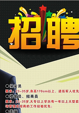 招聘海報(bào)圖片