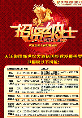 招賢納士圖片