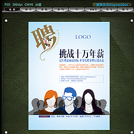 招聘海報 招聘廣告圖片