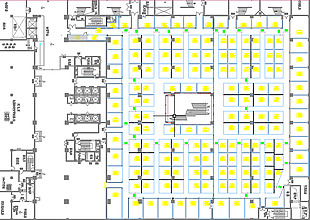 百腦匯建筑cad平面布局圖紙