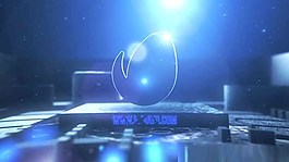 科技感十足的logo演繹動畫AE模板