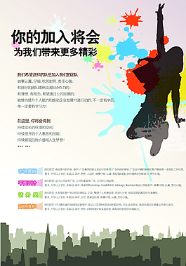 招聘 海報(bào)圖片