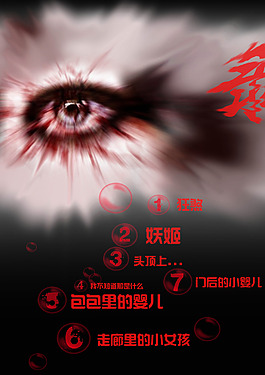 恐怖畫冊(cè)-目錄