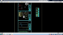 某鋼結構建筑物流中心施工設計圖dwg