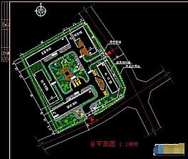 工廠總平面布置設(shè)計規(guī)劃圖紙