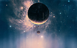 JPG 宇宙星球背景高清大图