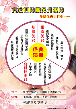 美容海報