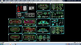 辦公大樓全套cad建筑圖紙
