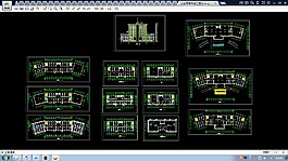 某市公安局建筑CAD施工圖紙
