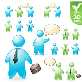 3D立体LOGO图标图片