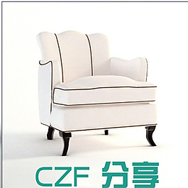3D沙發(fā)風(fēng)格通用模型圖片