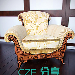 3D沙發(fā)風(fēng)格通用模型圖片