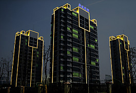 建筑亮化圖片