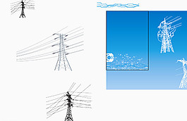 電線桿圖片