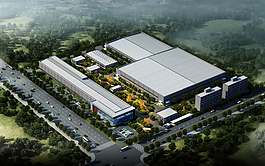 厂区鸟瞰图图片