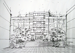 校園建筑圖片