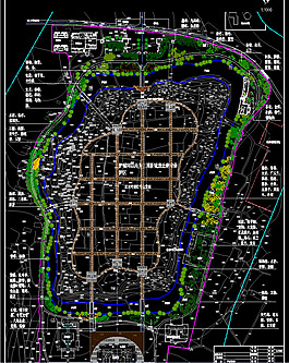 公園廣場(chǎng)綠化 公園綠化規(guī)劃方案圖片